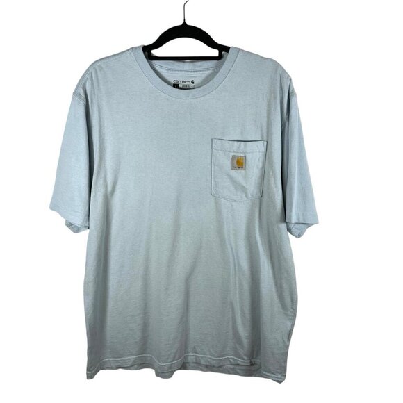 Carhartt Men's Loose Fit Heavyweight C Graphic T-Shirt - Large Moonstone Work - Picture 1 of 10